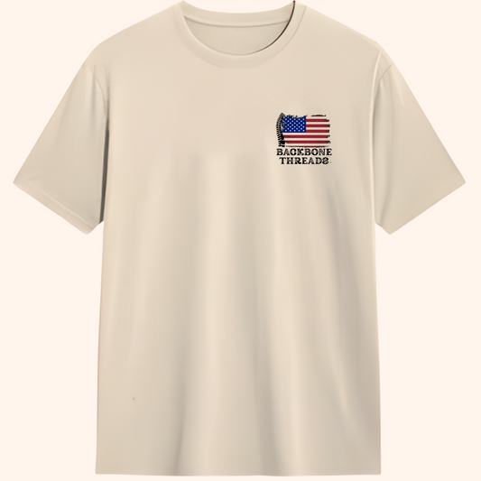 “Land of the Free” Patriotic Eagle T-Shirt