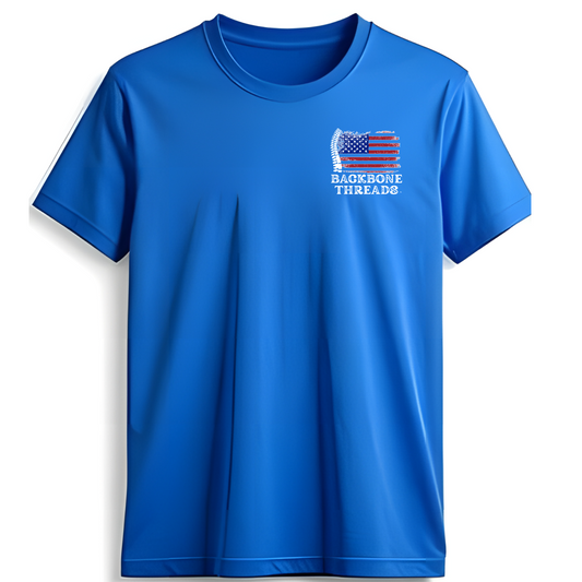 Solemn Oath Patriotic Tee – Royal Blue