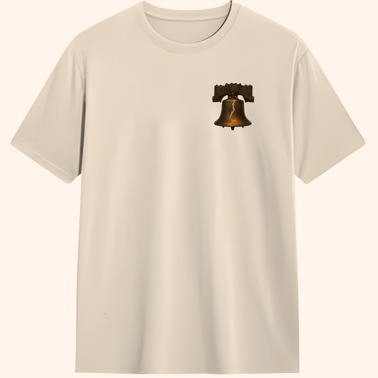 Freedom Rings Louder Than Fear Tee – Sand