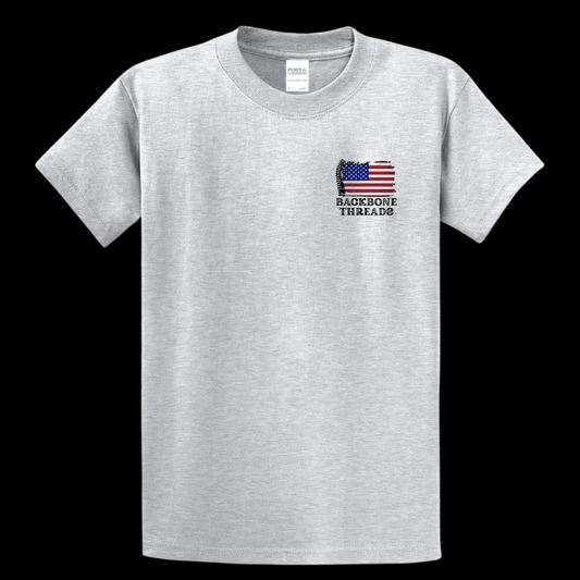 Rewritten or Reread Constitution Tee – Ash Gray