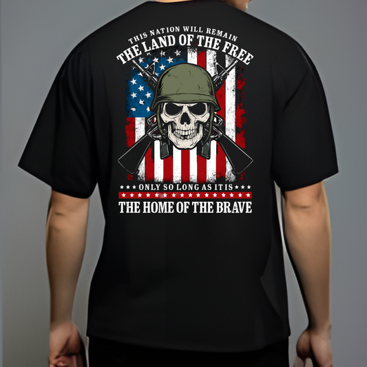 Land of the Free – Home of the Brave Tee