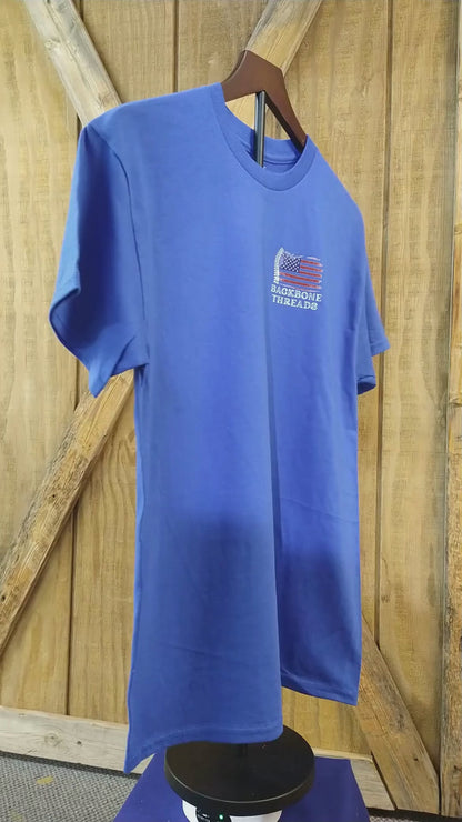 Solemn Oath Patriotic Tee – Royal Blue