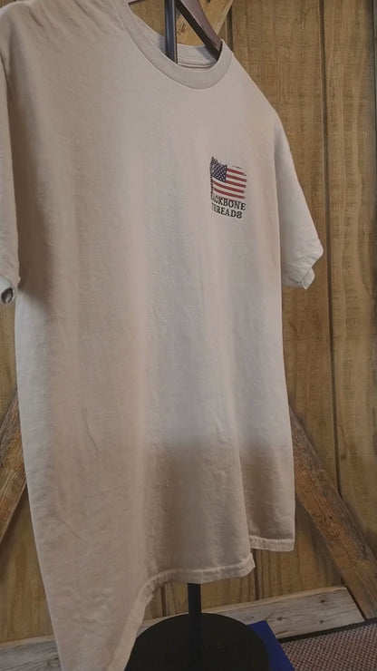 “Land of the Free” Patriotic Eagle T-Shirt